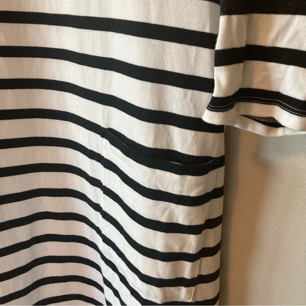 Nines by Hatch Striped Maternity Dress Large - Picture 3 of 5